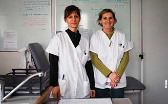 Infirmières du centre hospitalier
