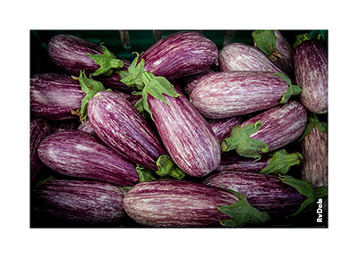 Les aubergines.