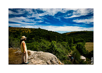 Sur les hauteurs e l'Aveyron.
